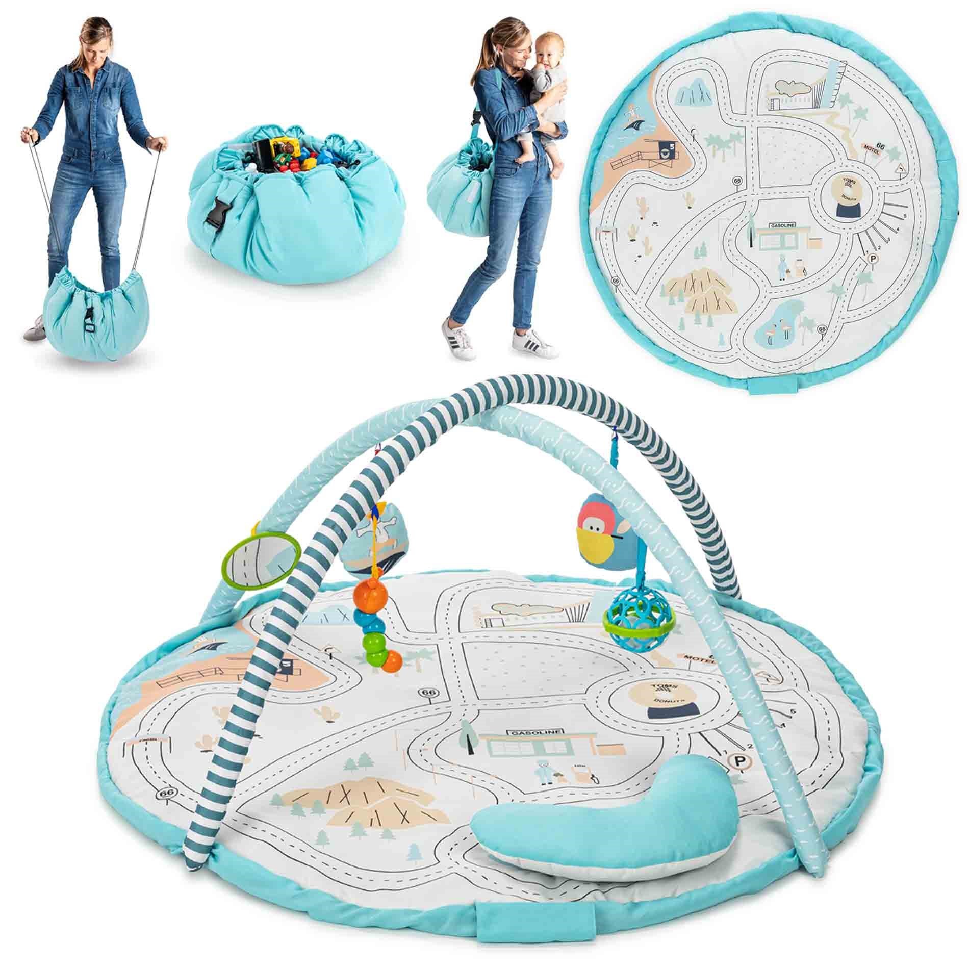 Elele Toys 3in1 Bebek Oyun Halısı ve Oyuncak Çantası Modo