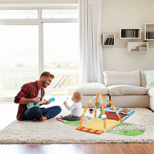 Elele Toys Casa Ev Tipi Bebek Oyun Halısı ve Oyun Çadırı MİX