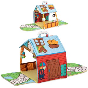 Elele Toys Casa Ev Tipi Bebek Oyun Halısı ve Oyun Çadırı MİX
